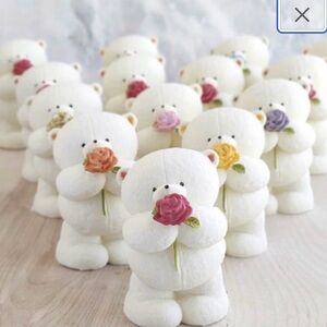 3D bear silicone mold